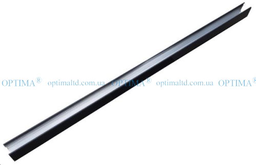 Профиль для линейного подвесного светильника ДСО Premium 3600мм черный Optima фото 3
