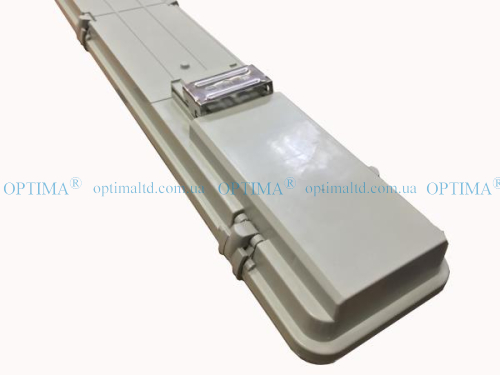 Промисловий світлодіодний світильник (з плитою) 2х36 1200мм IP65 Optima фото 4