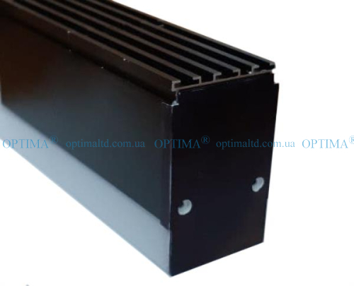 Линейный подвесной светильник ДСО Premium 40Вт 5000К черный Optima П-рассеиватель фото 2