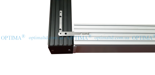 Лінійний підвісний світильник ДСО Premium 80Вт 4000К чорний Optima фото 9