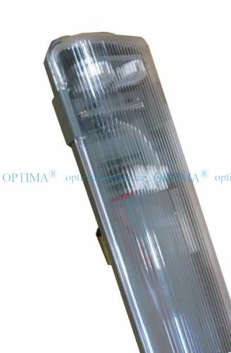 Світлодіодний світильник (корпус) 2x36 1200мм IP65 Optima фото 4
