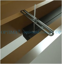 Лінійний підвісний світильник ДСО Premium 120Вт 5000К чорний Optima фото 11