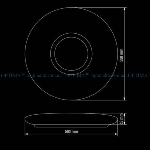 Светодиодный светильник SMART SML-R07-80 3000-6000K 80Вт с д/у фото 5