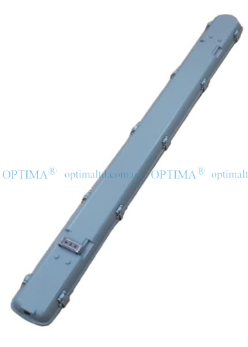 Промышленный светодиодный светильник 2х36 1200мм IP65 Optima фото 2