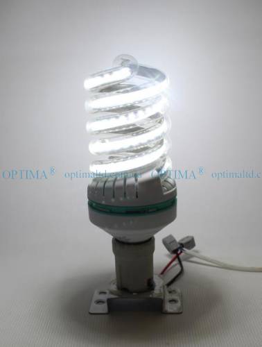 Светодиодная лампа 24Вт 5000К E27 (clear LED) фото 3