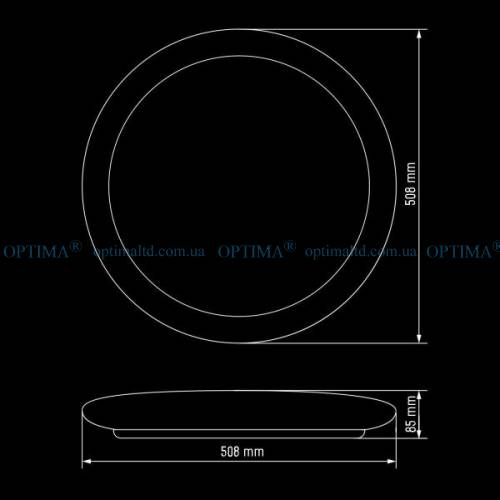 Светодиодный светильник SMART SML-R09-80 3000-6000K 80Вт с д/у фото 4