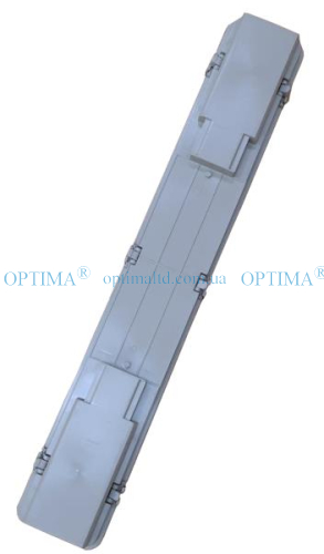 Светодиодный светильники (корпус с плитой) 2х18 600мм IP65 Optima фото 3