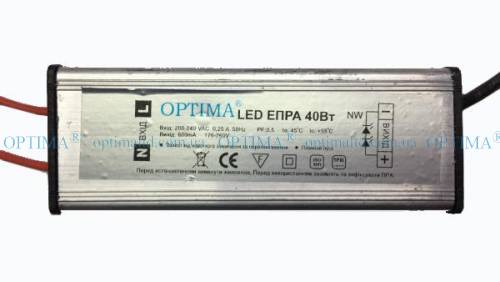 ЭПРА для матовой led панели 36 / 40Вт