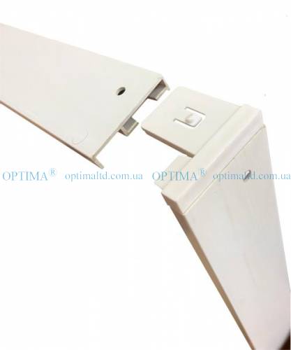 Рамка для накладного монтажа led панелей 600x600 Optima фото 3