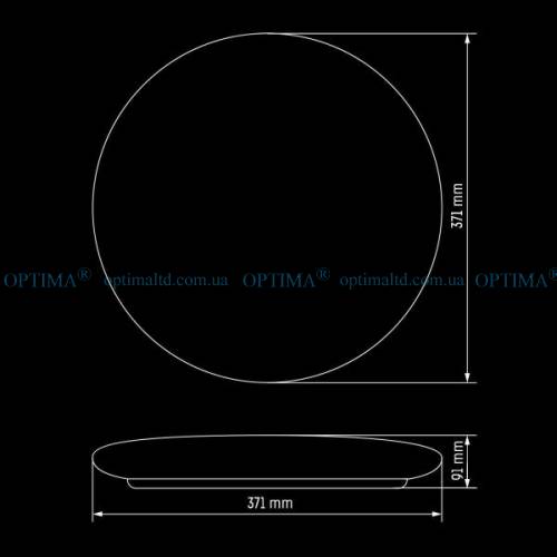 Світлодіодний світильник SMART SML-R12-50 3000-6000K 50Вт з д/у фото 3