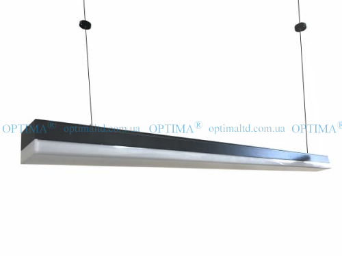 Led подвесной светильник ДСО 36Вт 4000К черный Optima
