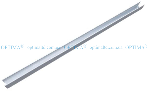 Профиль для линейного подвесного светильника ДСО Premium 2400мм белый Optima фото 3