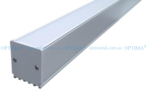 Линейный подвесной светильник ДСО Premium 40Вт 5000К белый Optima фото 2