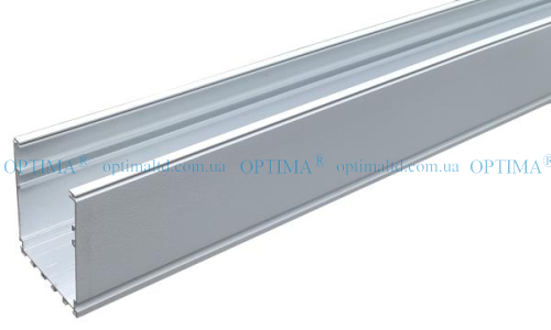 Профіль для лінійного підвісного світильника ДСО Premium 2400мм білий Optima