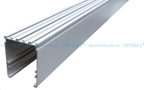 Профиль для линейного подвесного светильника ДСО Premium 1200мм белый Optima фото 2