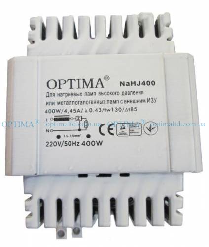 Дроссель ДНаТ 400Вт HPS MH Optima
