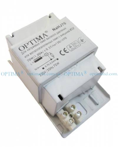 Дроссель ДНаТ 100Вт HPS MH Optima фото 2