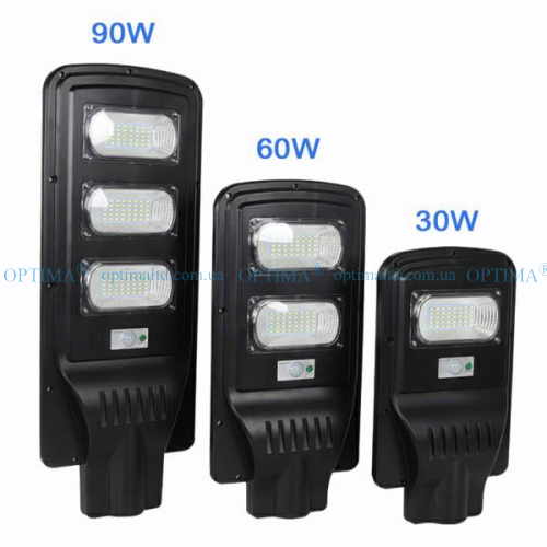 Led світильник на сонячних батареях Solar M Premium 90 Optima фото 4