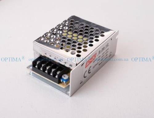 Блок питания для led ленты 36W 12V с перфорацией