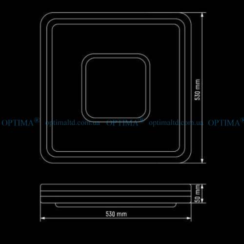 Світлодіодний світильник SMART SML-S02-90 3000-6000K 90Вт з д/у фото 7